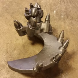 16" Single Cut Boring Head w/ Pilot and Teeth