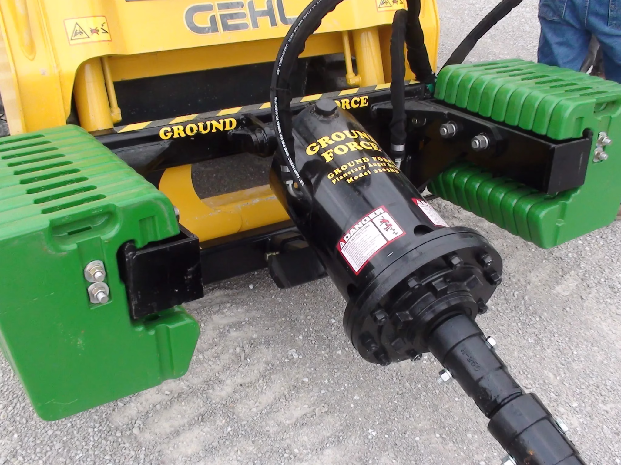 3305 Auger Drive with Weight Bars & Boxes - Image 2