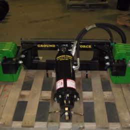 337 Auger Drive with Weight Bars & Boxes w/ 2" Hex Output Shaft