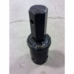 2-9/16" Round Female to 2" Hex Male Adapter