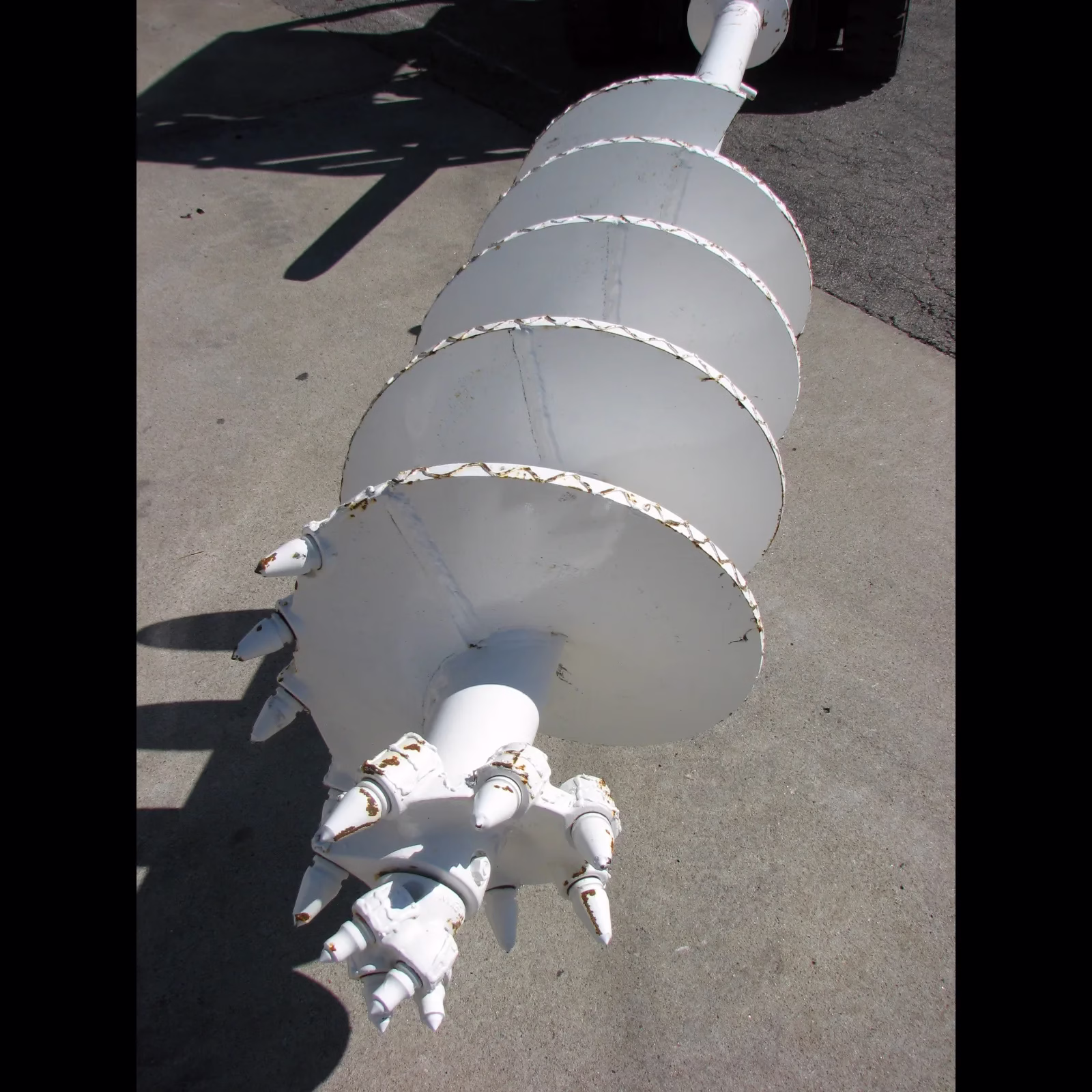 20" Extreme Duty Single-Cut Bullet Tooth Rock Auger