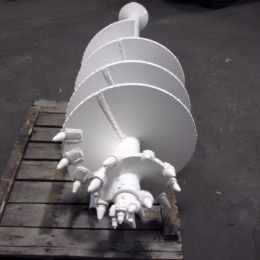 24" Extreme Duty Single-Cut Bullet Tooth Rock Auger