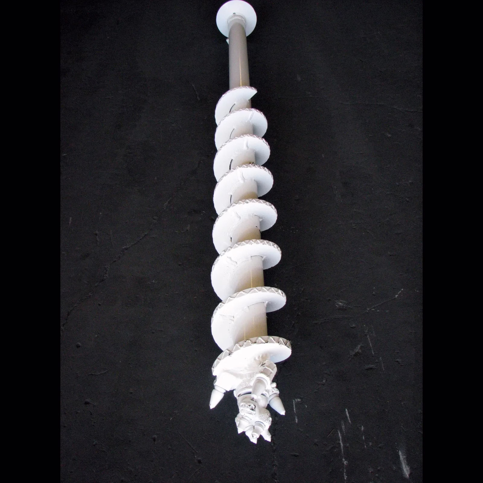 9" Extreme Duty Single-Cut Bullet Tooth Rock Auger