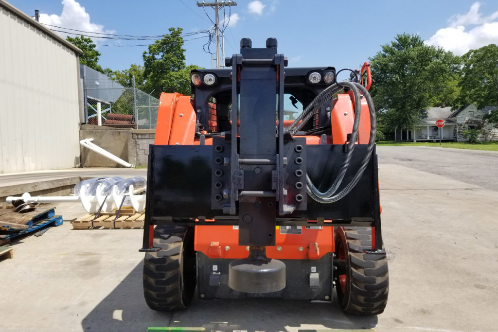 Auger and Skid Steer Attachment Rental Post Driver Rental