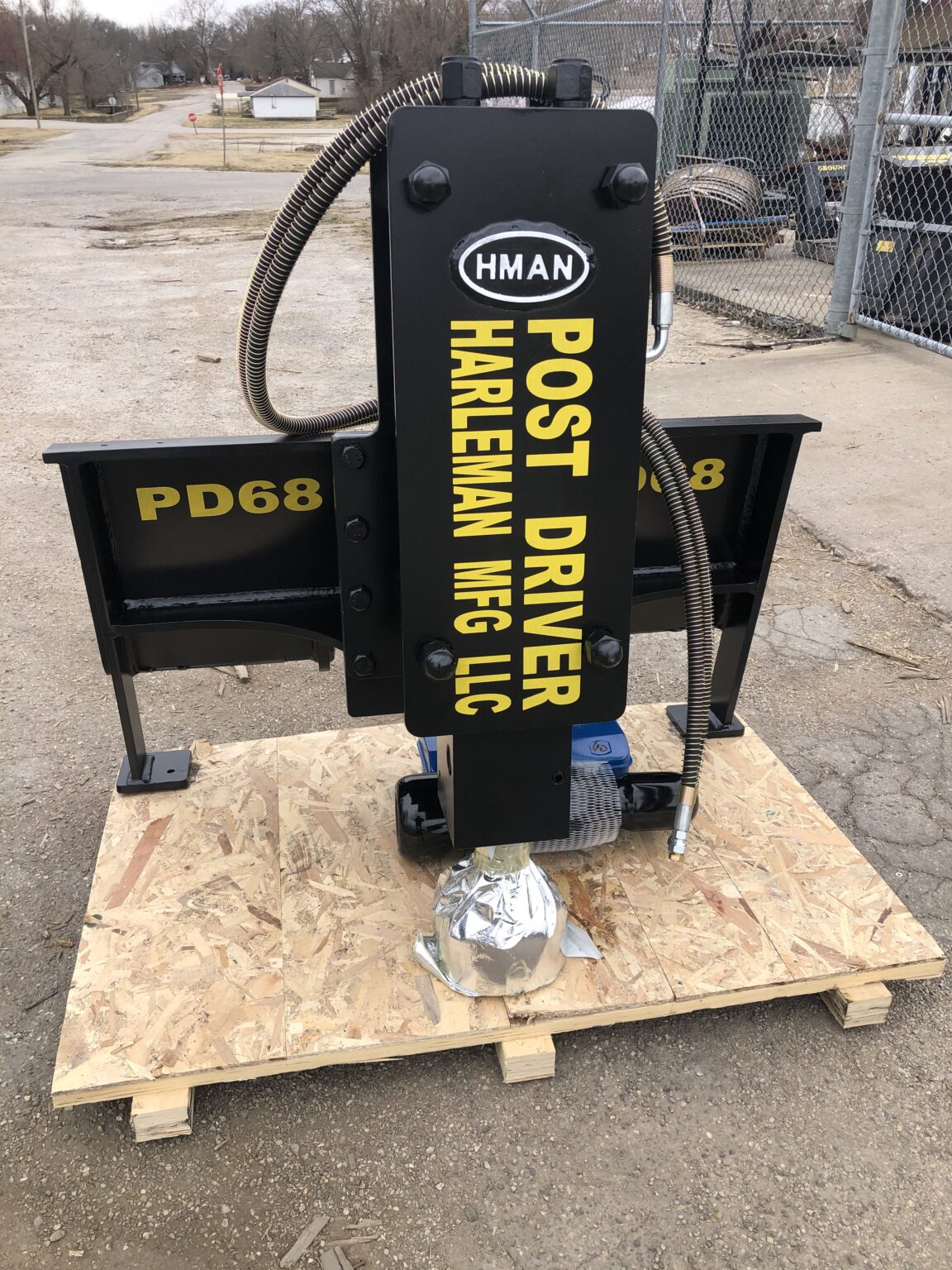 Auger and Skid Steer Attachment Rental Post Driver Rental