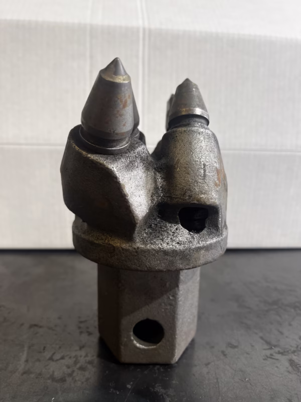 Terex #65345795 4 tooth pilot with  2-5/8 hex receiver  .765 tooth included. - Image 4